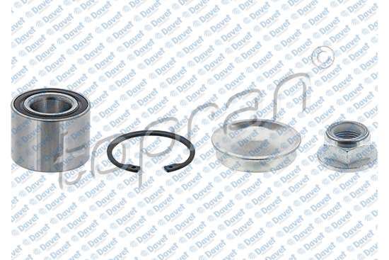 TOPRAN 700179001 Arka Teker Rulmani [Kit] Logan Sandero Micra Note Megane I Clio I Ii Iii Iv 1.2 1.4 1.5dci 1.6 1.9dti
